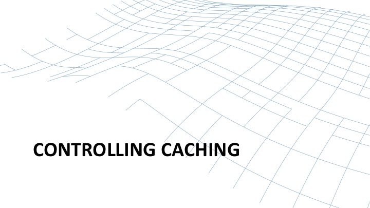 Controlling content caching with NGINX introduction [webinar by Owen Garrett of NGINX]